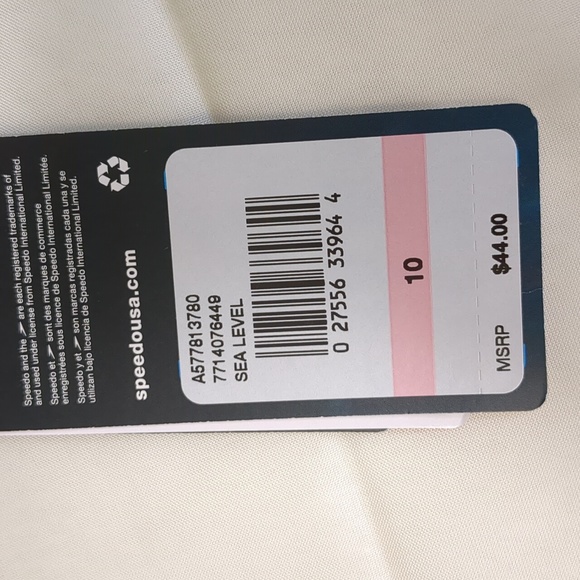 Speedo Girls Infinity Splice One Piece Razor Back Swimsuit Sz 10 UPF 50+ - Picture 4 of 8